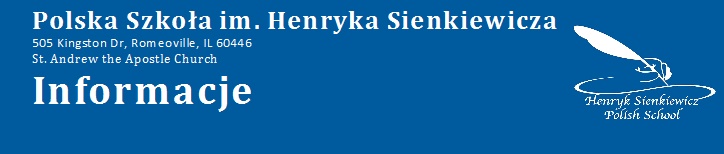 Komunikat szkolny – Wrzesień 2024 Komunikat szkolny – Wrzesień 2024